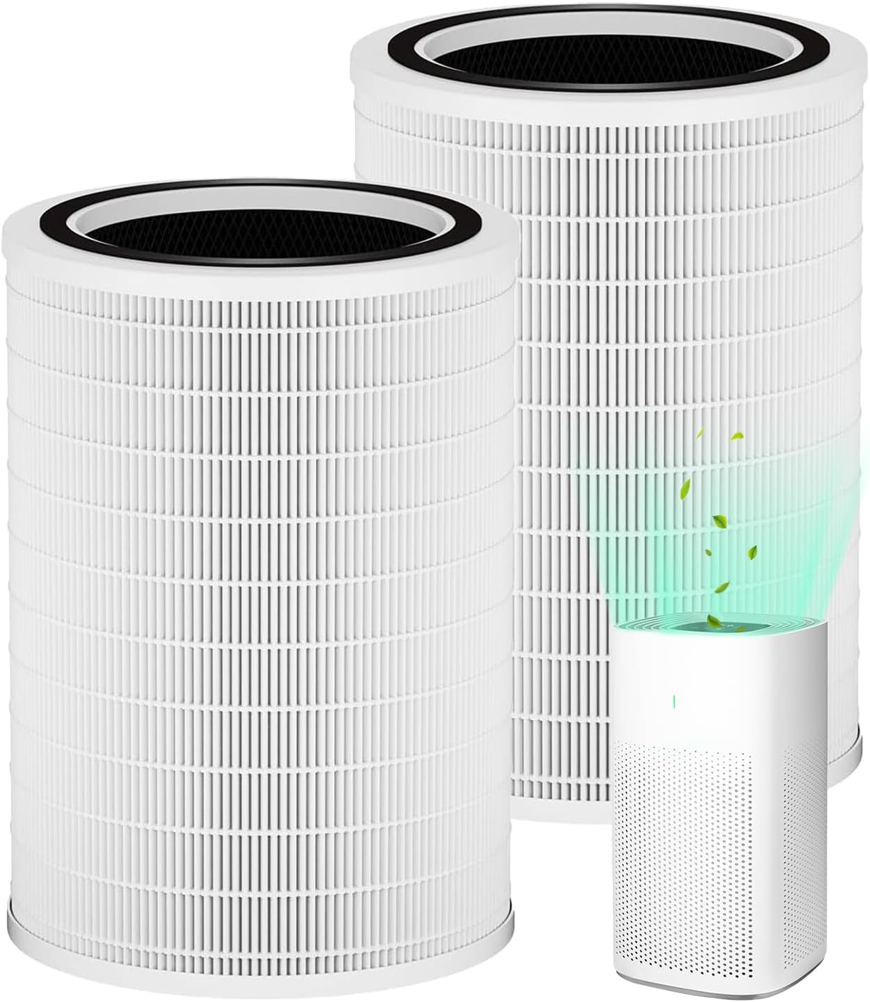 12010 Filter Replacement, Compatible with Clorox Large Room Air Purifier 11010 & 11011, 1,500 Sq. Ft. Capacity (12010 Filter)