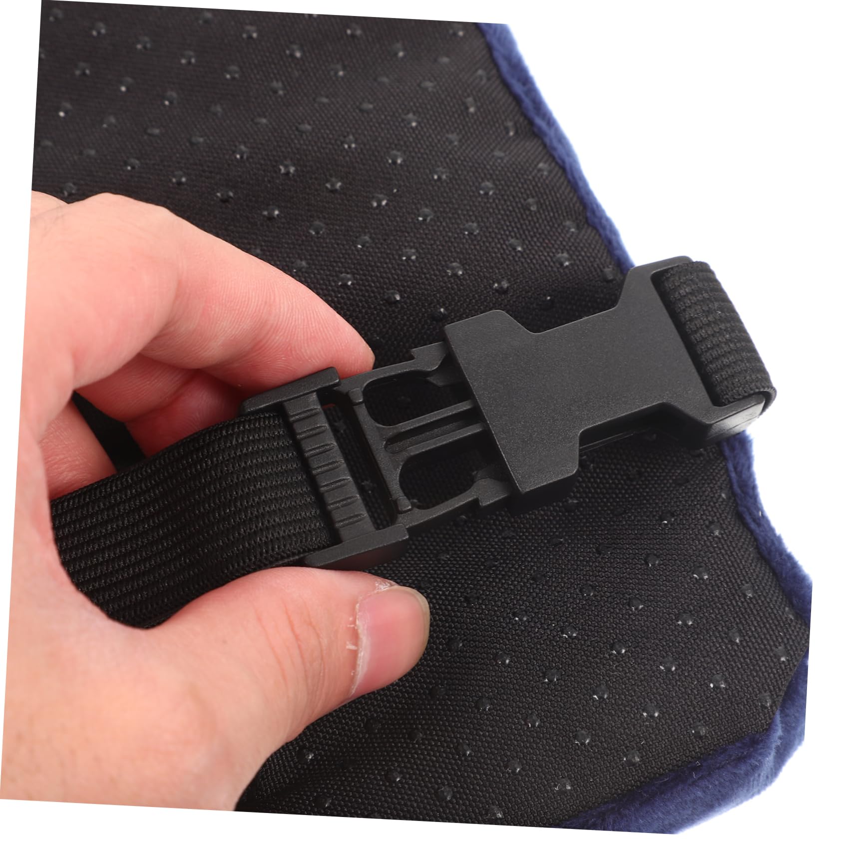 NUOBESTY 3 Set Cuscino del Bracciolo della Sedia Copri Braccioli per Sedia Copribraccioli Scaldabraccia Girevole Fodere A Dondolo Posto A Sedere di Cristallo Blue 2 Pezzi * 3