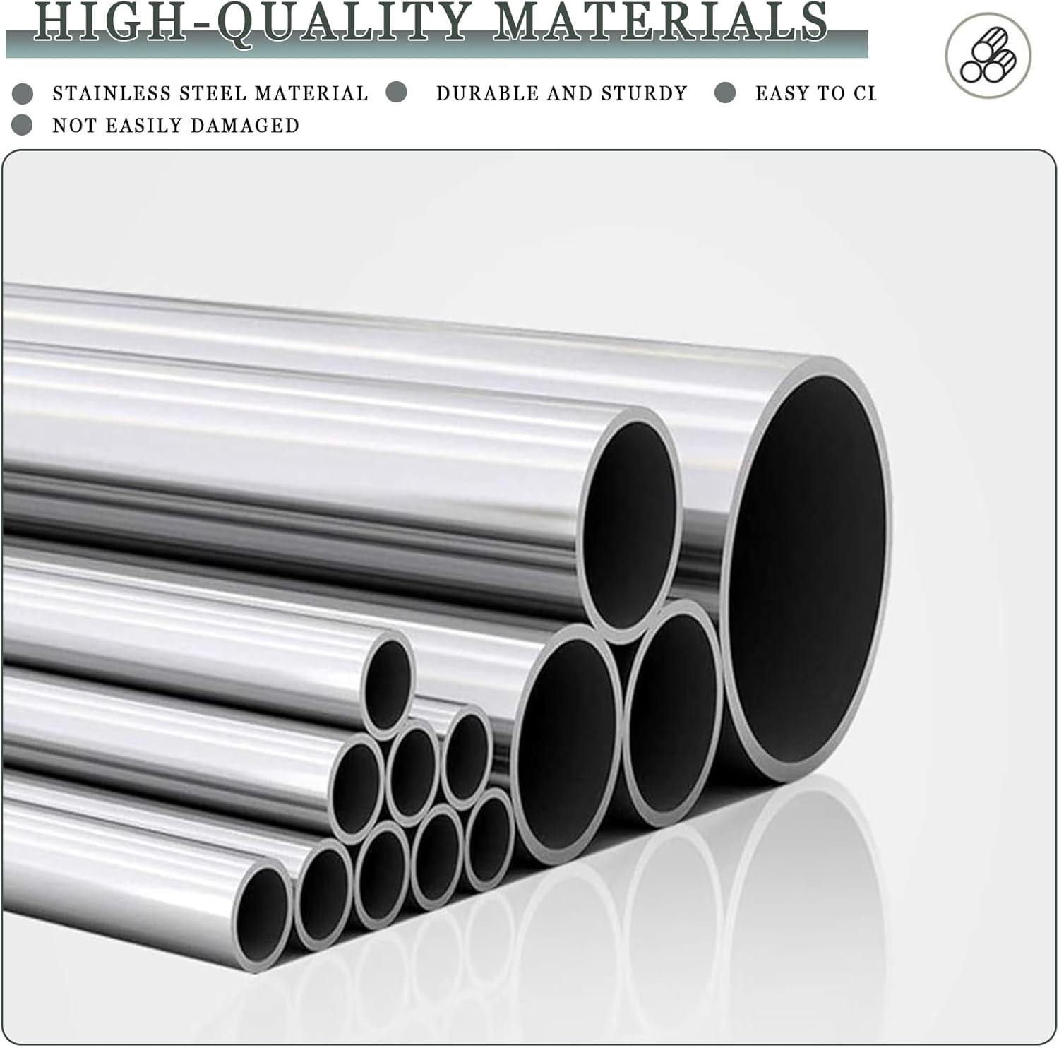 Automatic Swing GateStainless Steel SelfClosing OneWay Door for Markets Safety Fence Entry & Exit Device Durable PostMount Design (190cm x 100cm)