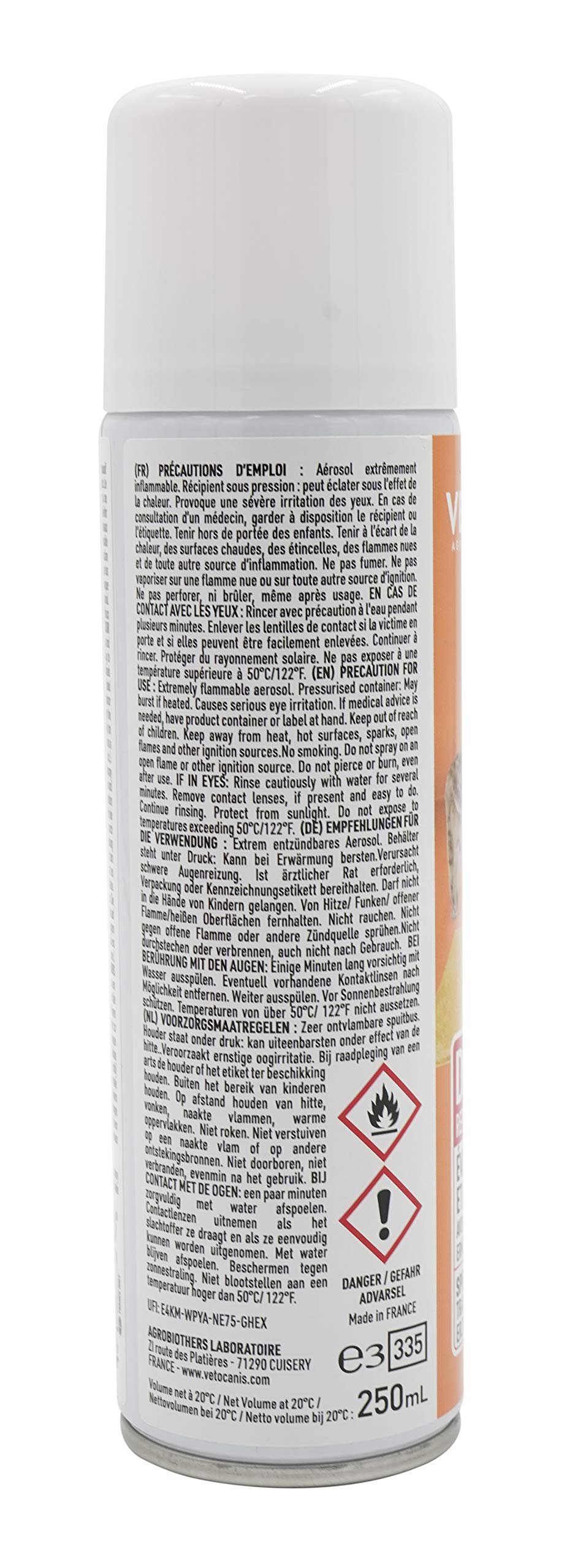 Image secondaire de Spray Repoussant VETOCANIS pour Chiens et Chats - 250ml