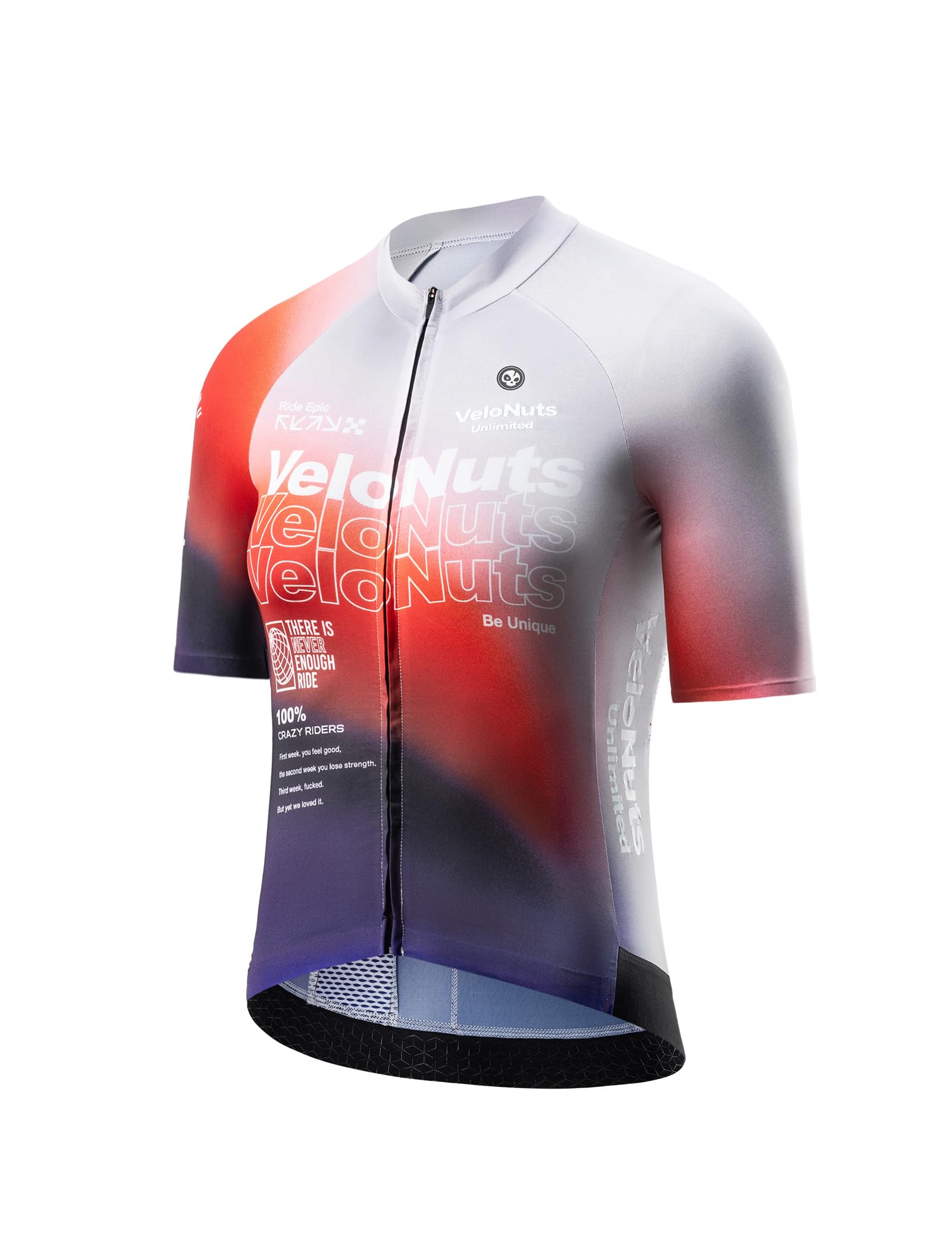 Radtrikot Damen Kurzarm Sommer Atmungsaktiv mit 3 Rückentaschen | Ultraleichtes Radtrikot mit Rückenmesh, YKK-Reißverschluss und Rutschfestem Silikonsaum für Rennrad, MTB und Alltag