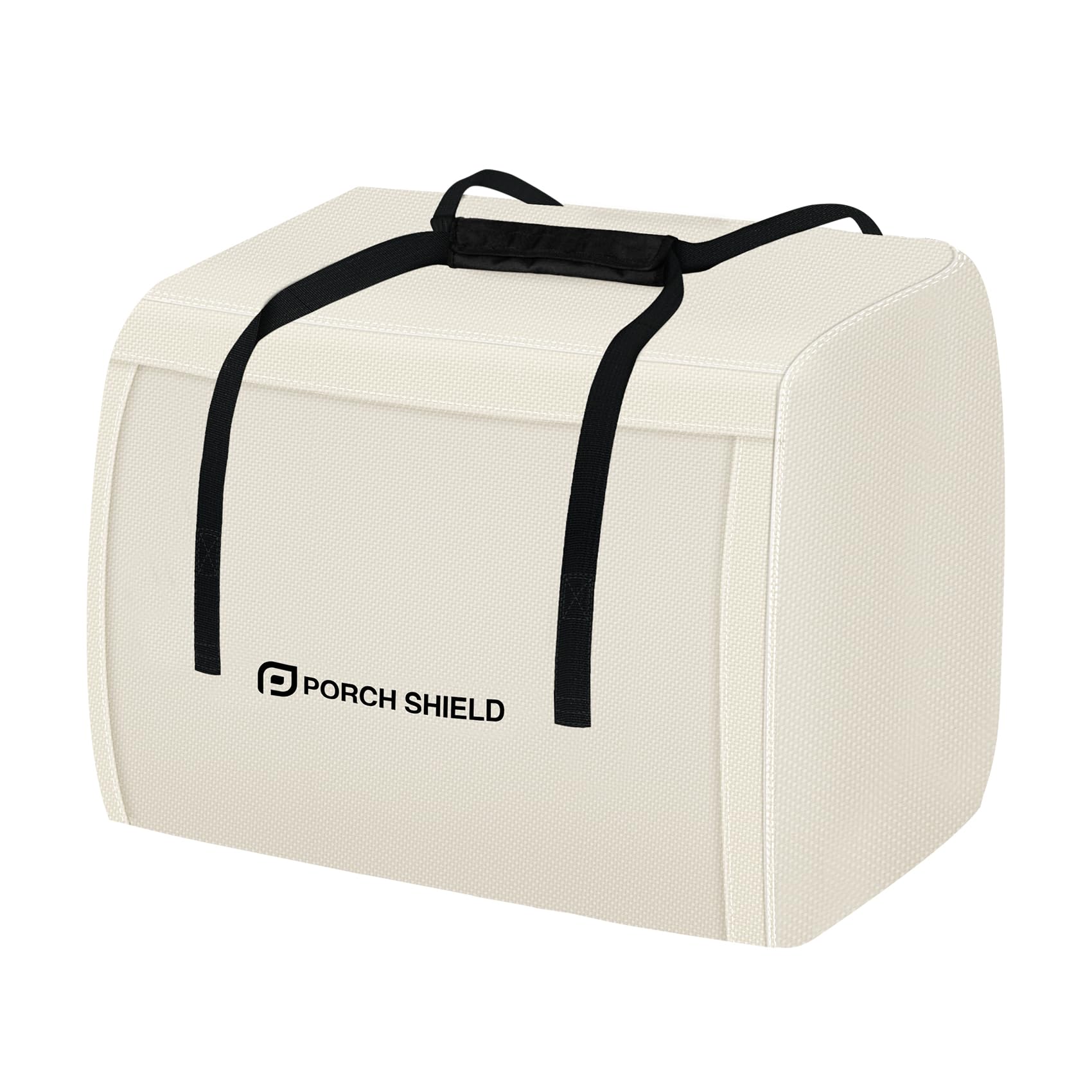 Porch Shield Outdoor Cushion Storage Bag 32" L x 32" W x 24" H, Beige