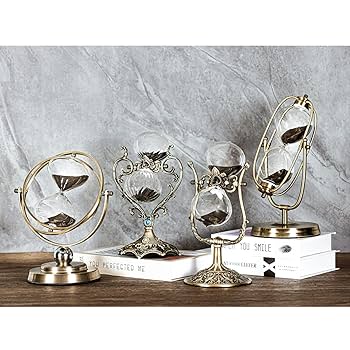 アンティーク風 エレガントなデザイン ブロンズ 砂時計 ブロンズ エレガントなデザイン 砂時計 アンティーク風