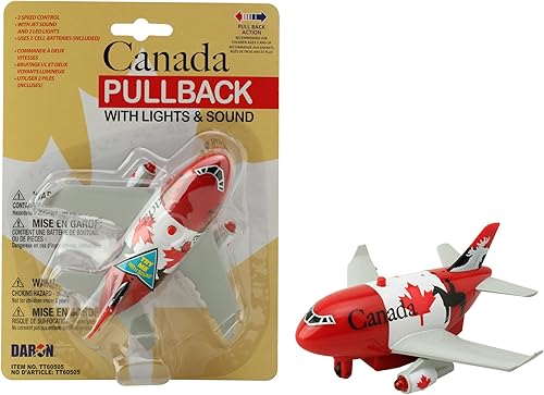 Daron Canada Pullback AviĂłn con luz y sonido Daron Canada Pullback AviĂłn con luz y sonido