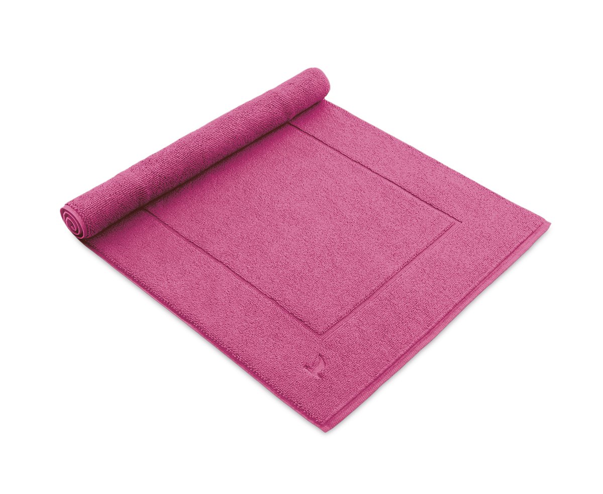 Möve Superwuschel Badteppich 60 x 130 cm aus 100% Baumwolle, pink