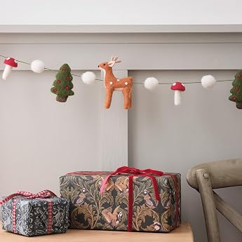 Lights4fun Felt Garland Decorative Felt Christmas Decoration Christmas Decoration Children's Christmas Tree Decoration Christmas Tree Decoration Christmas Tree Decoration