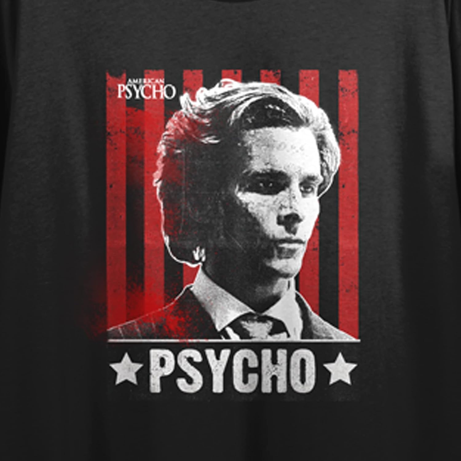 American Psycho Monsters are Real Women's Black Crop T-Shirt