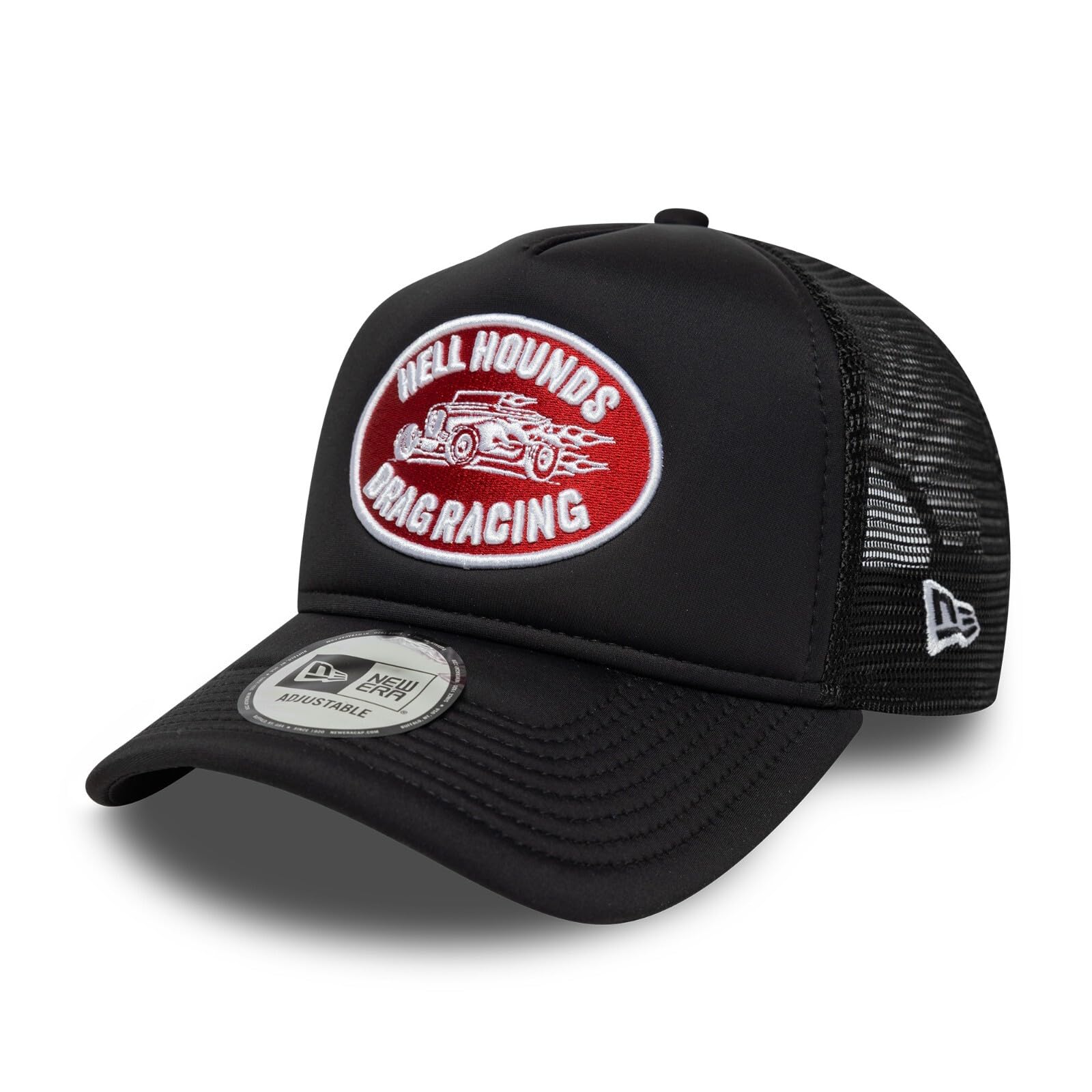 New Era Adult's Graphic Patch Branded Baseball Cap Hat Black
