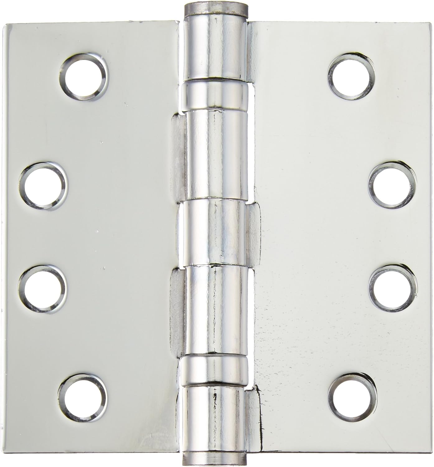 Deltana S44HDBB10B HD Ball Bearings Steel 4-Inch x 4-Inch Square Hinge
