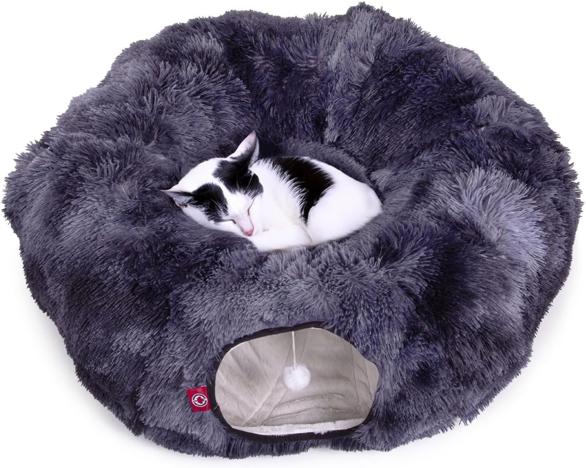 Katzentunnel Weihnachtsbaum – Waschbar, Faltbar, Als Spieltunnel & Schlafplatz Für Katzen, Welpen, Kleintiere (bis 7 Kg)