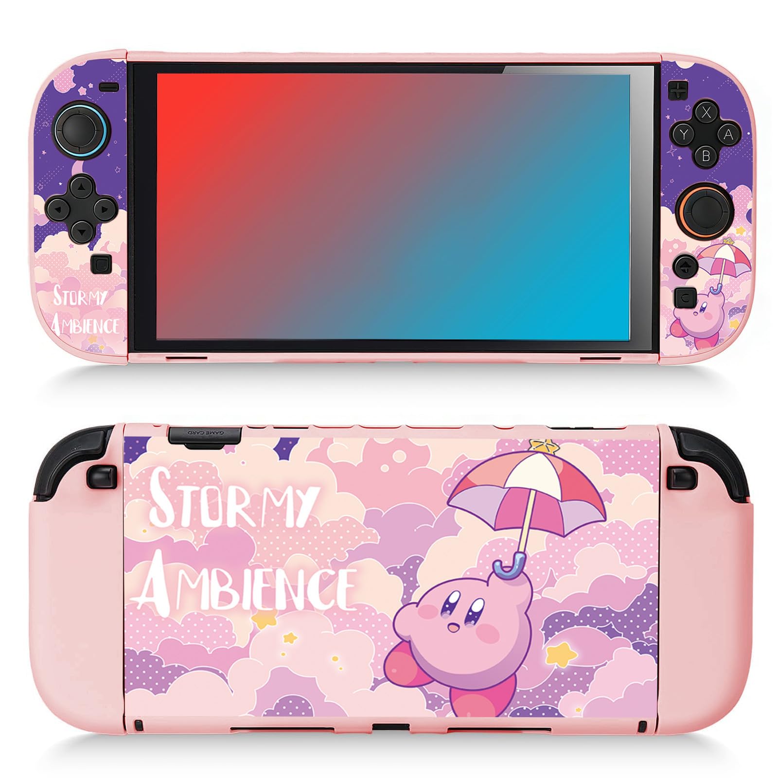 BAYINBROOK Switch 2 (2025) Coque TPU Antichoc Antidérapante Souple, Rechargeable sans Retirer la Coque, Protection Joystick