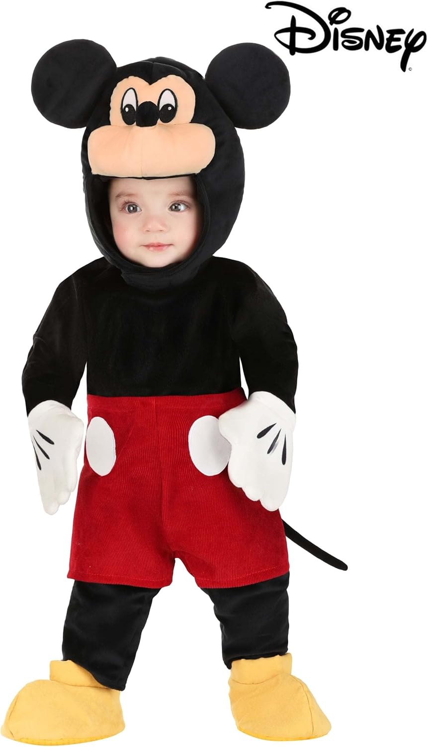 Snuggly Mickey Mouse Infant Costume - Image 7
