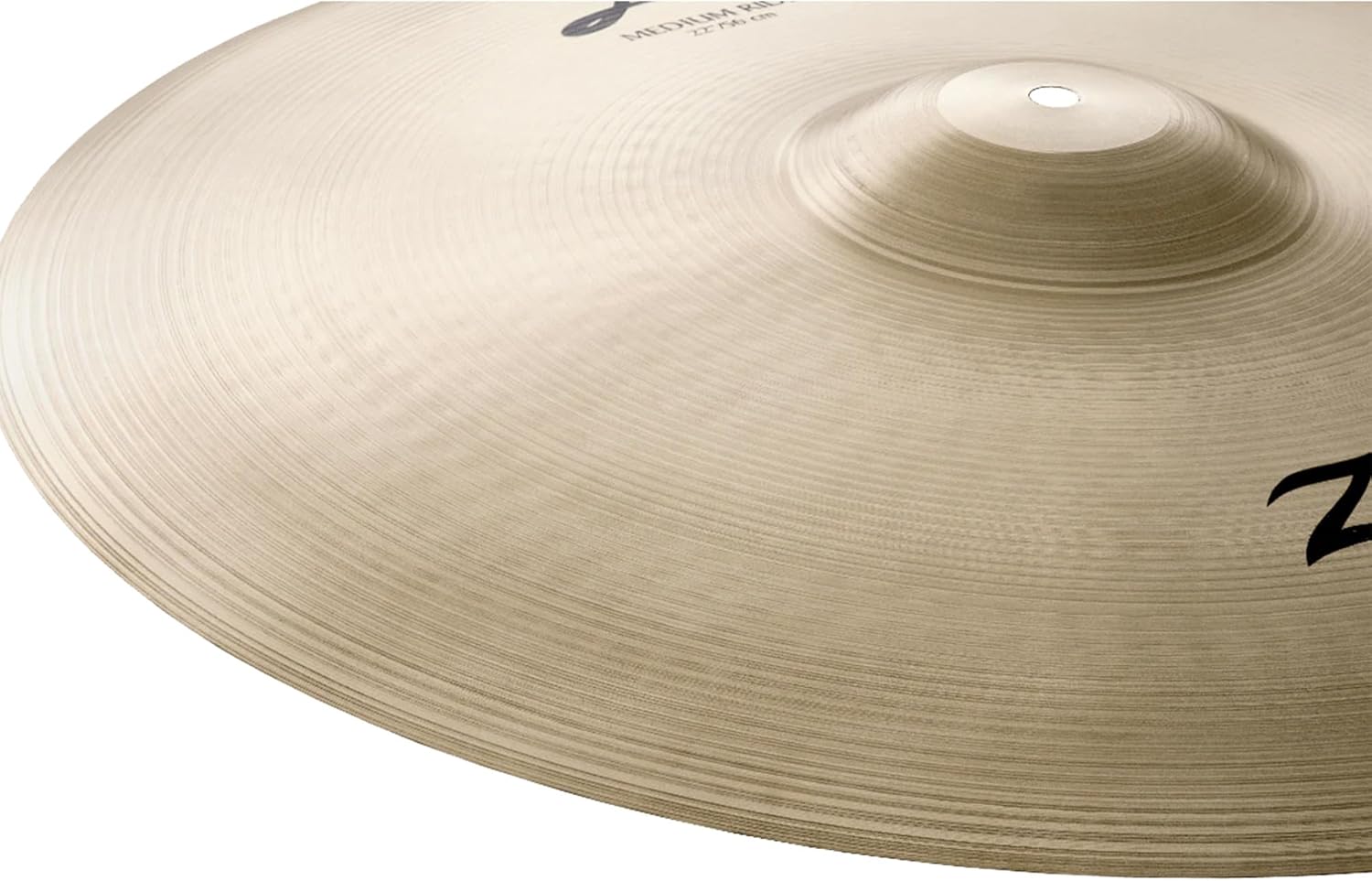 Zildjian A0036 22 Inches A Family Medium Ride Cymbal Bundle with Felt, Sleeve, Drumsticks and Austin Bazaar Polishing Cloth