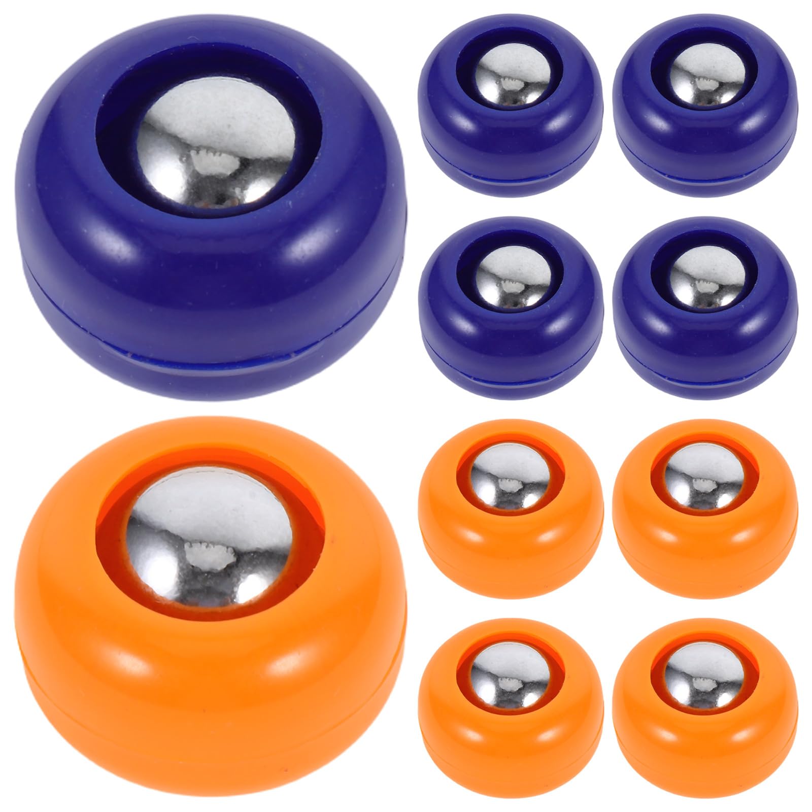 Alasum 20 Stück Kleiner Tisch Curlingbälle aus Pp Shuffleboard Zubehör mit Vielseitiger Sportausrüstung Gleitend für Indoor Familientreffen