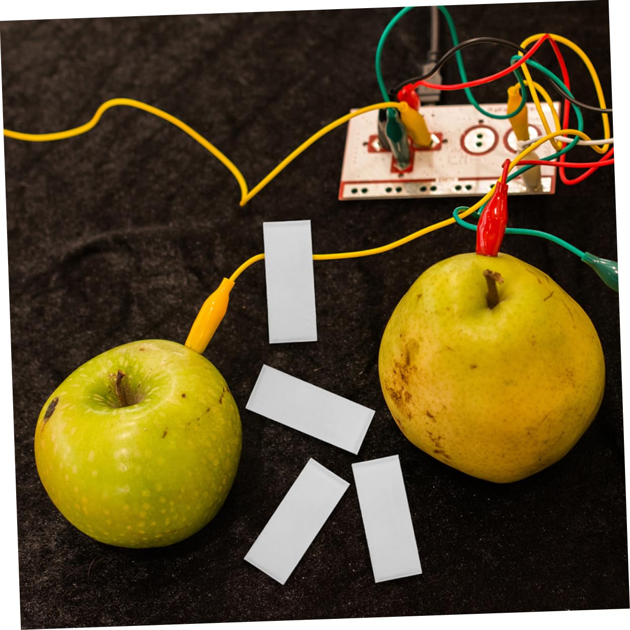 SOLUSTRE 12pièces Plaques Anodes Zinc Pur Pour Expériences Électrolytiques Et Fabrication De Batteries De Fruits Dimensions Outils Éducatifs Pour Laboratoire Et Projets Créatifs
