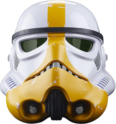 STAR WARS The Black Series The Mandalorian Artillery Stormtrooper - Casco electrónico prémium