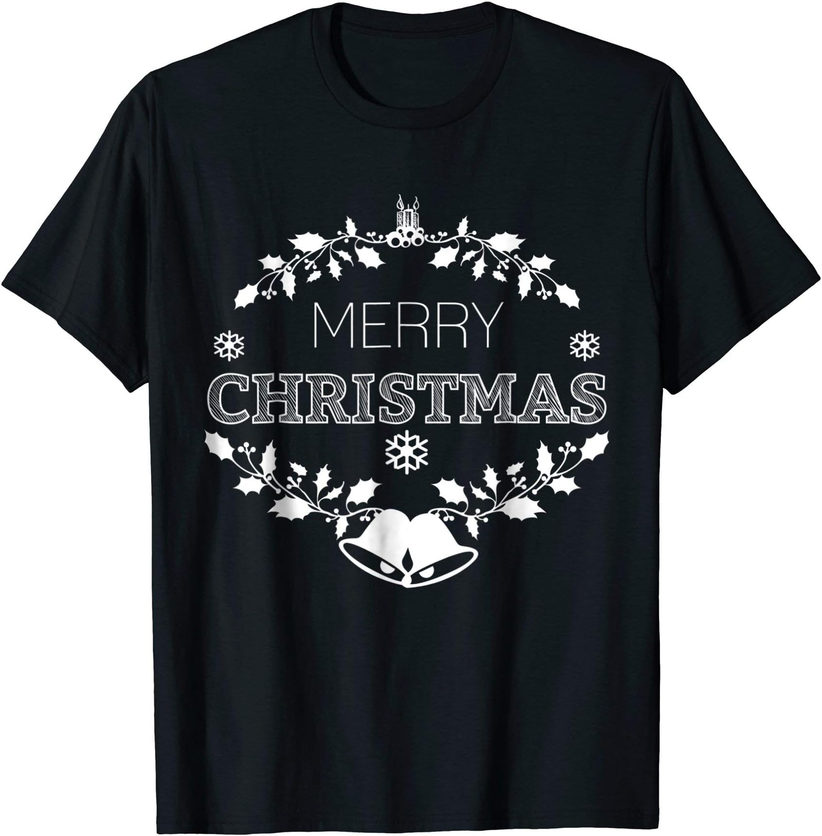Merry Christmas Xmas men women T-shirt Christian Cross Shirt