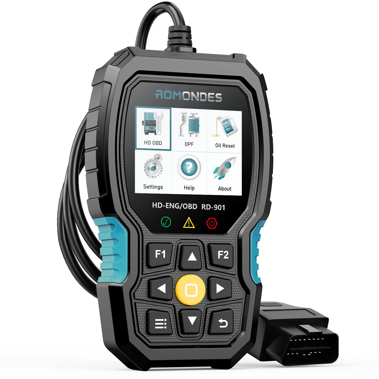 Buy Heavy Duty Truck Scanner RD901 with DPF&Oil Light Reset,Romondes