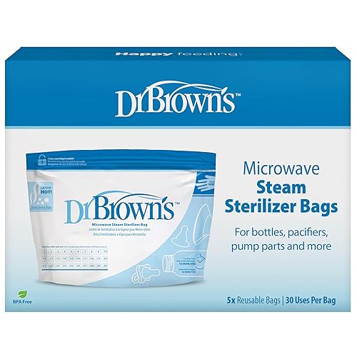 Miniatura 5 de Dr. Brown's Bolsa plegable y congelada para biberones, bolsa enfriadora esencial para lactancia materna, 6 biberones de almacenamiento de leche,