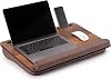 Vigo Wood-LS023 Cushioned Laptop Stand Walnut