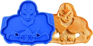 Pop-Culture Kitchenware, Avatar: The Last Airbender Aang (Avatar State) Mold, Perfect for Pancakes, Pizza, Cakes, Brownie, Chocolate, Eggs and More, Non-Stick Baking Mold Dishwasher Safe