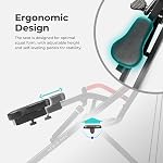 Sunny Health & Fitness Row-N-Ride PRO, Full Body Combo Squat Machine w/Optional Resistance Band, Easy Setup Ab Workout Exercise Equipment for Home, Whole Body Cardio, Optional SunnyFit App Connection