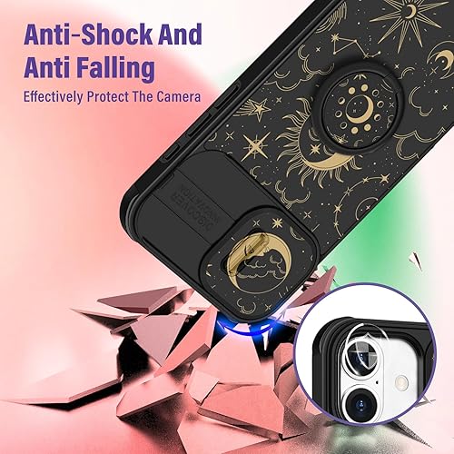 Miniatura 545 de Funda 2 en 1 para iPhone 11 para mujer, linda funda para teléfono para niñas, diseño de mariposas y flores, diseño Kawaii bonito y único con funda