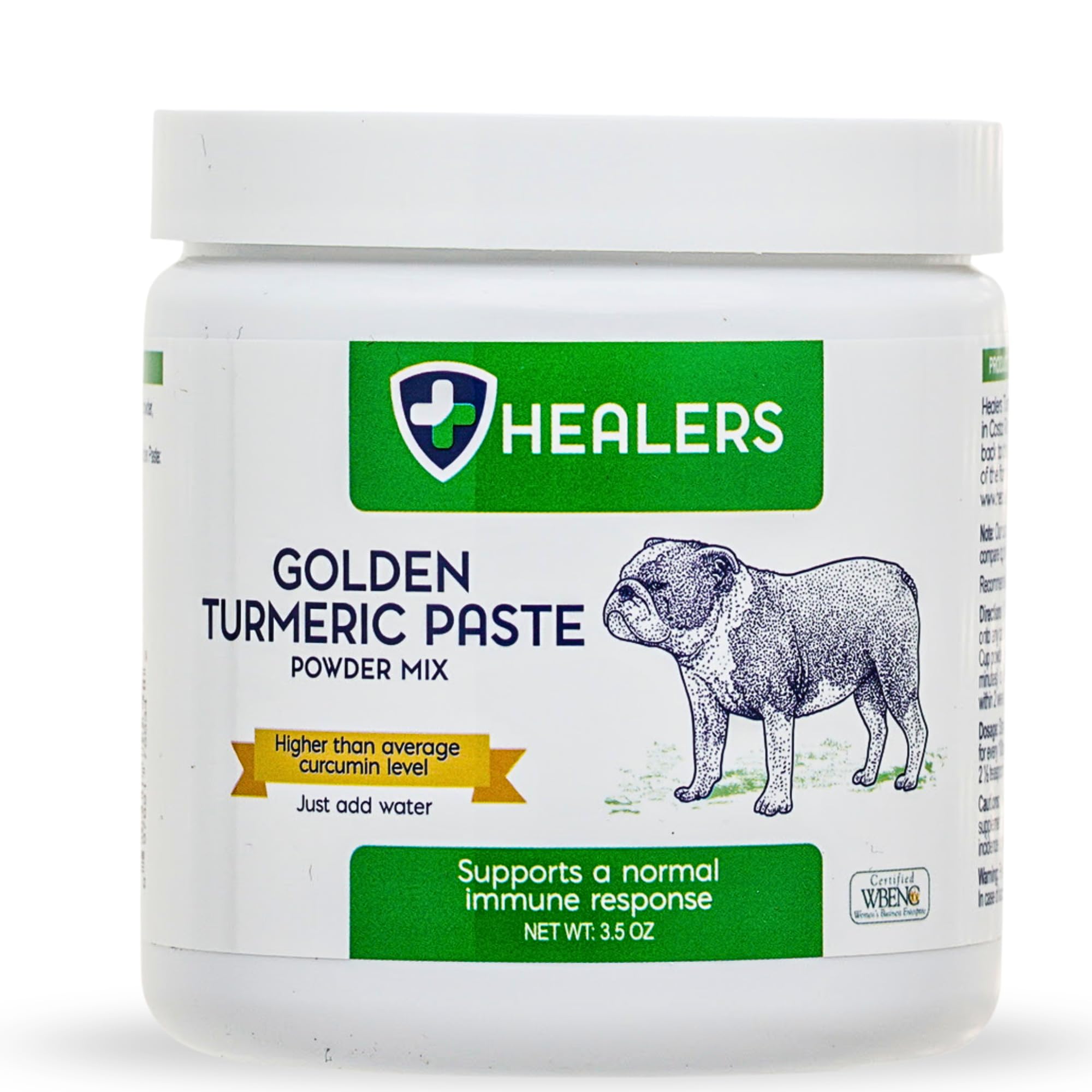 Turmeric Golden Paste for Dogs – Arthritis & Joint Support, Skin & Coat Health, Digestive & Immune Boost with Coconut Oil & Black Pepper Extract – Natural Pet Supplement, 3.5 oz Powder