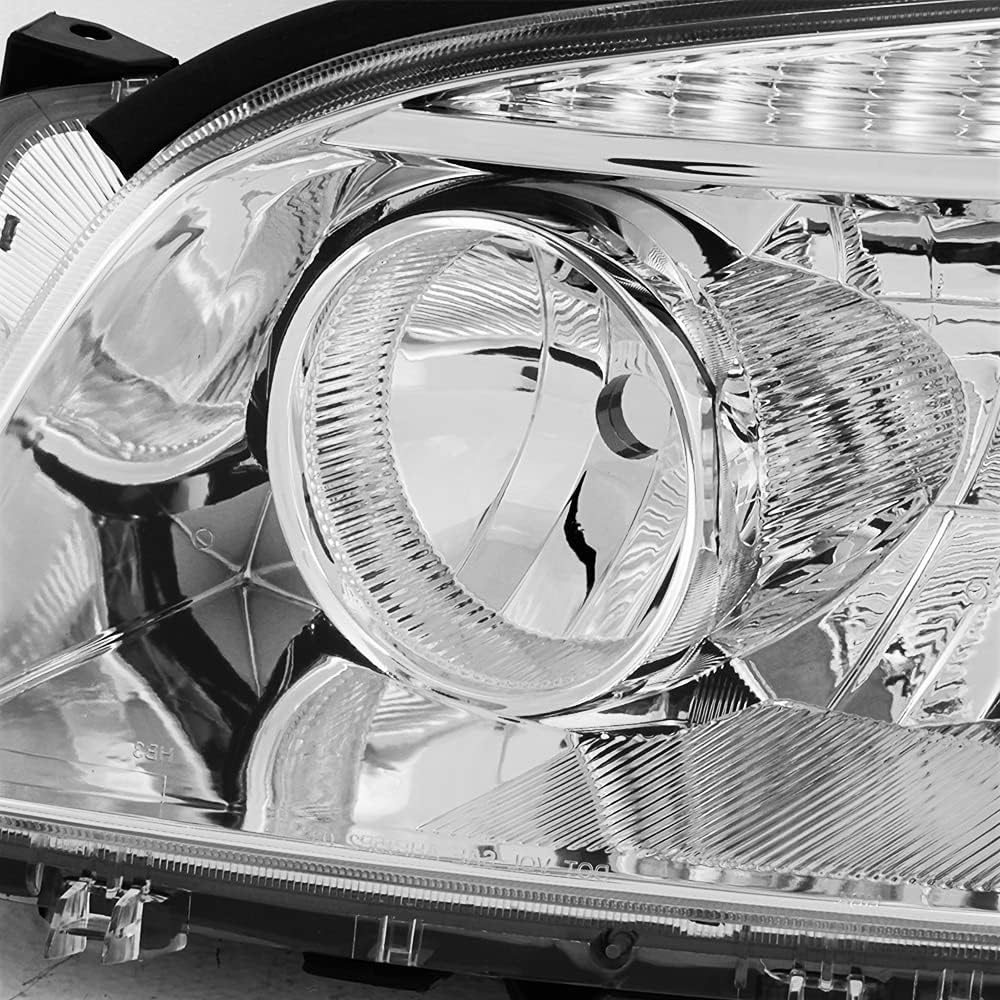 AKKON - [OE Factory Style] For 06-08 Toyota RAV4 XA30 Chrome Clear Headlight Headlamps Replacement Pair