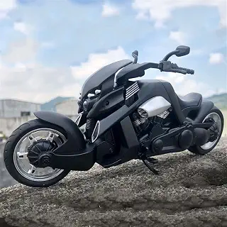 WPINBVIK(ウィピンビク) 1/12オートバイモデル音と軽合金機関車子供のおもちゃカーボーイギフトコレクション装飾品に適合するVrex用