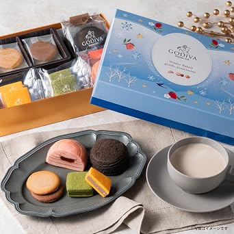 Official Christmas GODIVA Winter Baked Assortment Pack of 10 Bakery - Winter Gift