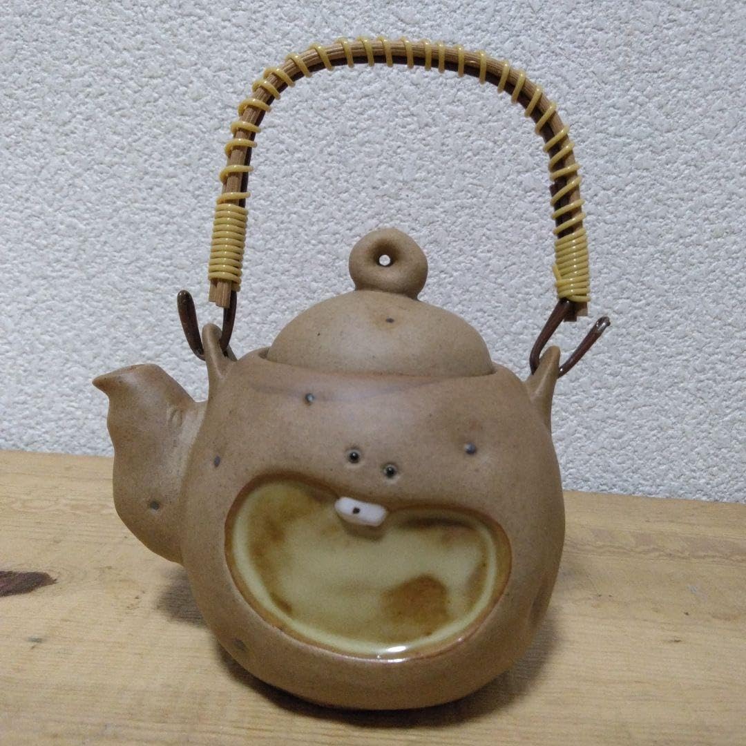希少 未使用 加藤工芸 ポテトくん 急須 湯呑み 3点セット 昭和レトロ