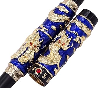 Amazon | Jinhao 中国ヴィンテージスタイル 七宝焼 エナメル