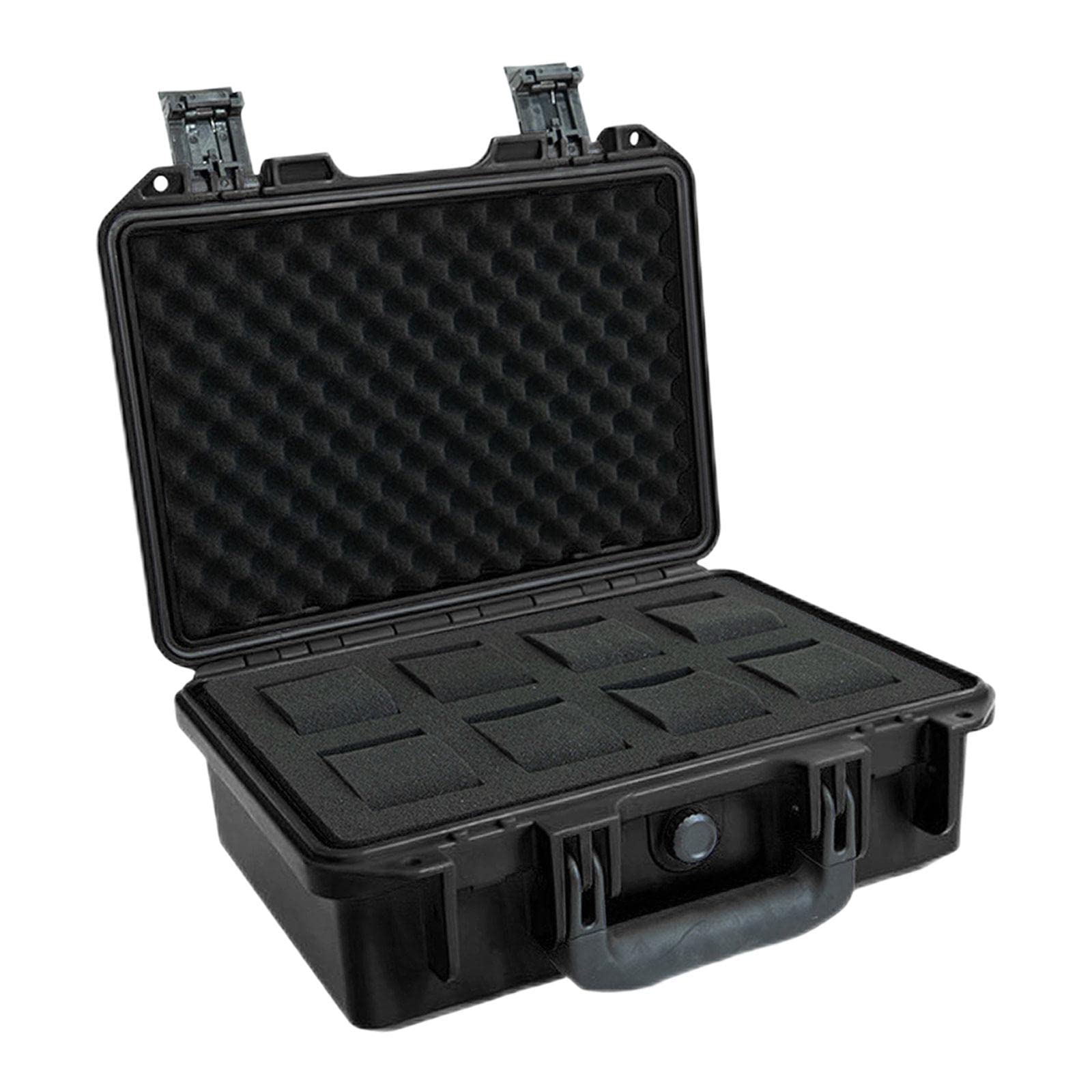 SAZ DEKOR Waterproof Watch Case 8 Grids with Handle Support Display for Home Clock|Keychain |Watches For Men| Necklace Set Women |Jewellery Storage Boxes| Watch Box Organizer |Car Pouch |Rings (B0CDLXDVF8) Amazon Price History, Amazon Price Tracker