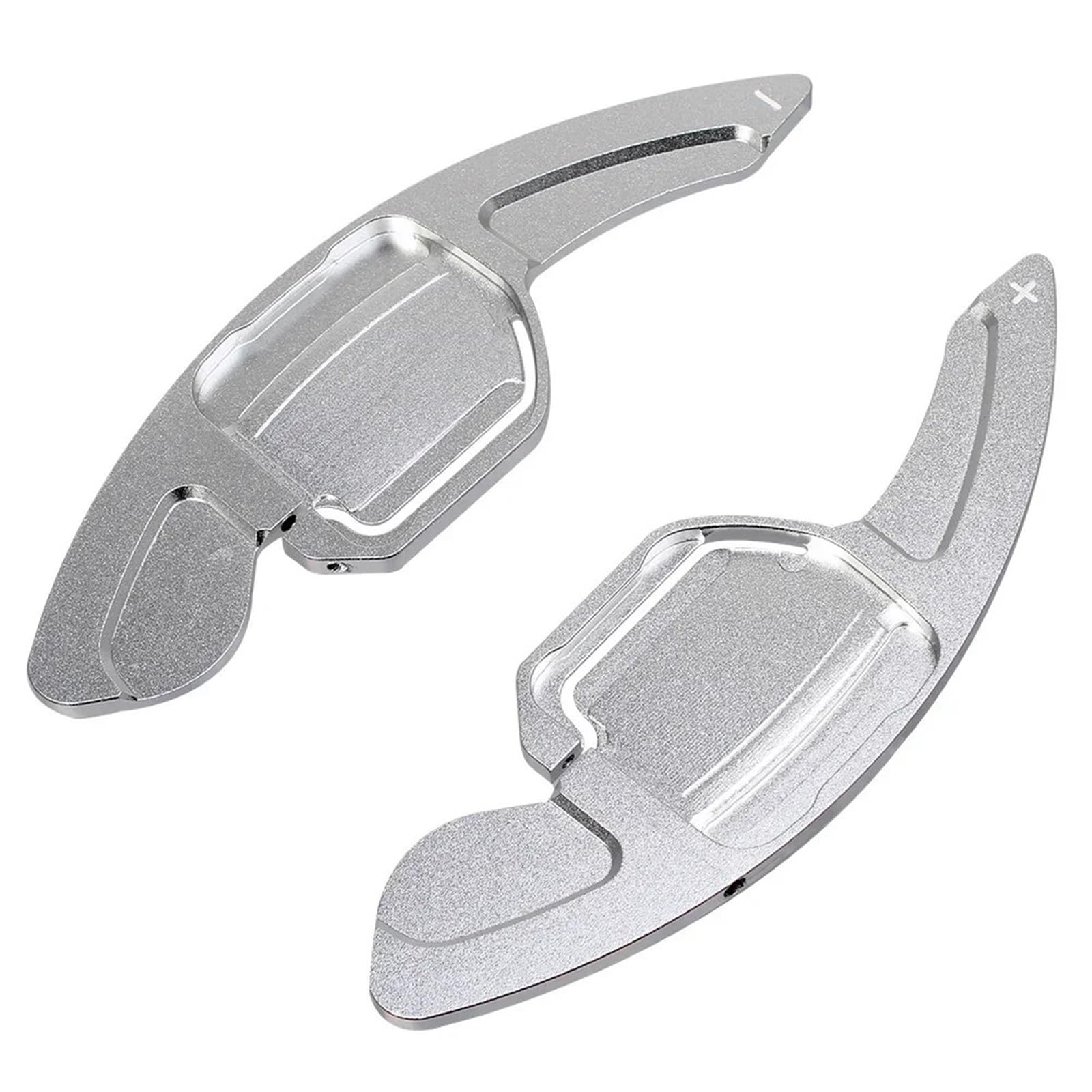 Xzcvtyw Silver For Audi For A3 A4 A5 A6l A7 A8 Q3 Q5 Q7 Tts S3 S5 S7 S8 S5 Rs3 Rs6 Car Steering Wheel Shift Paddles Extender Paddles Shifters(Silver)