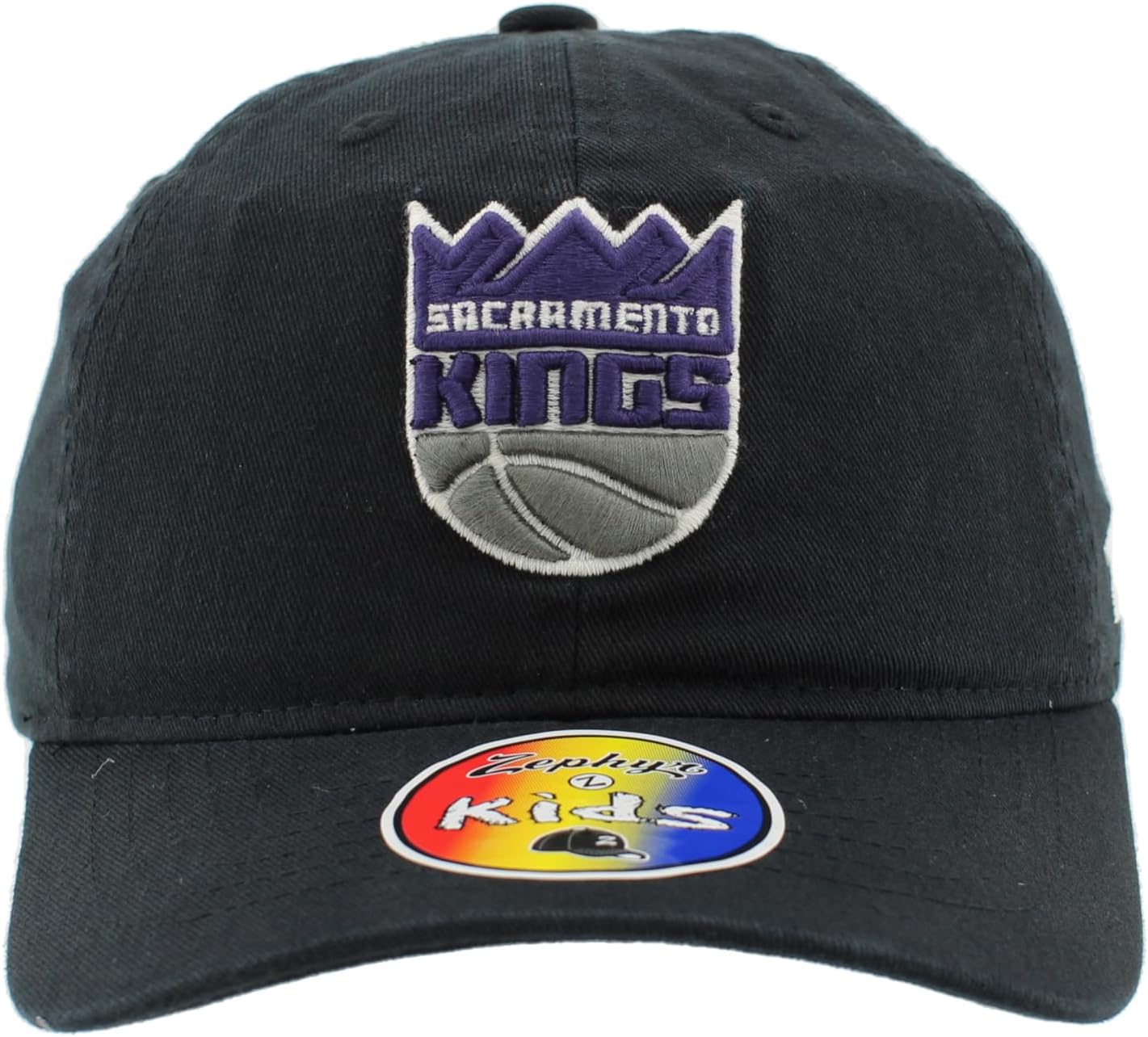 ZHATS NBA Unisex Kids NBA Officially Licensed Youth Adjustable Hat Scholarship Icon Black - Image 2