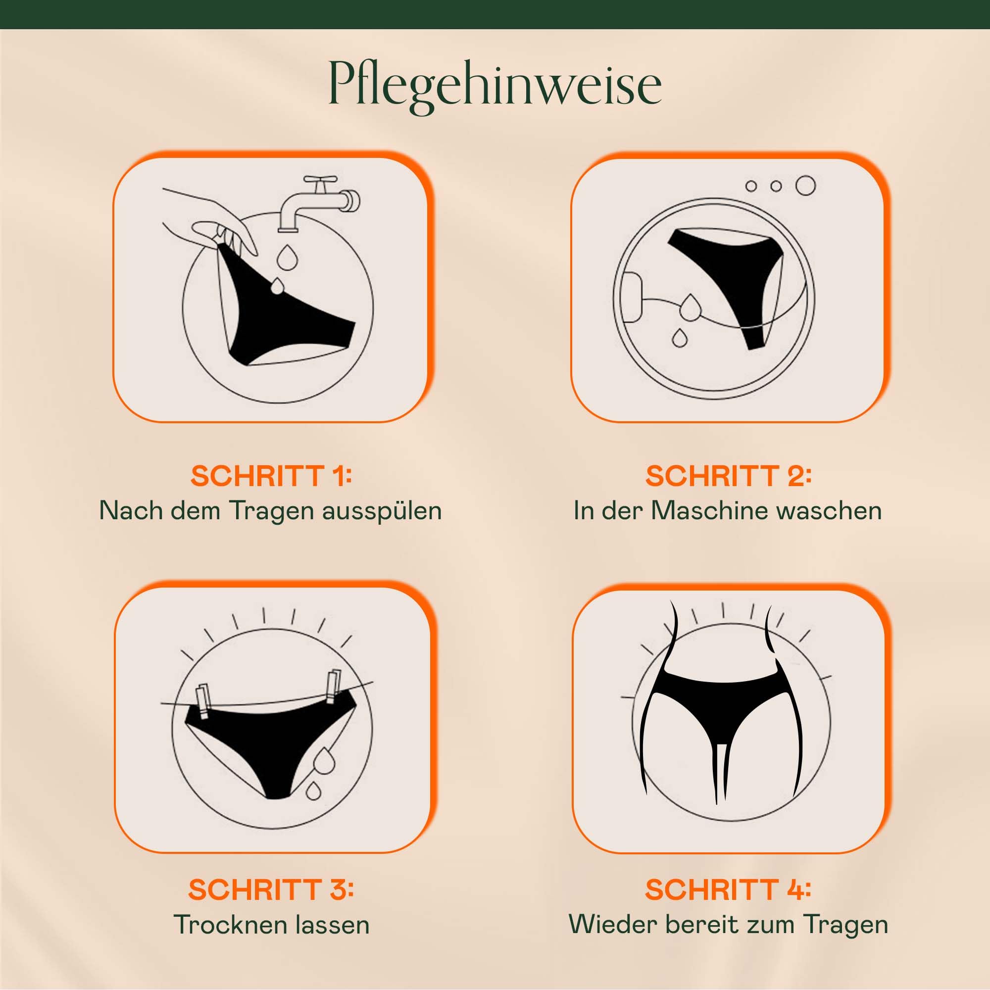 snuggs® inkontinenz slip damen – Inkontinenz Unterwäsche Damen, Waschbare Periodenunterwäsche & Inkontinenzslip – Atmungsaktiv, Wiederverwendbar, Waschbar – Bequemer, Sicherer Schutz
