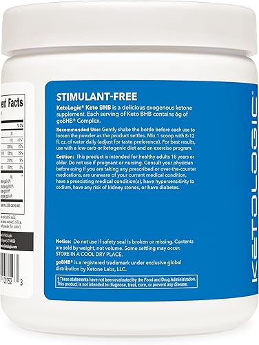 Miniatura 3 de Ketologic Keto BHB (sabor a bayas mixtas) 30 porciones - Suplemento de cetona exógena con goBHB, sales de beta-hidroxibutirato