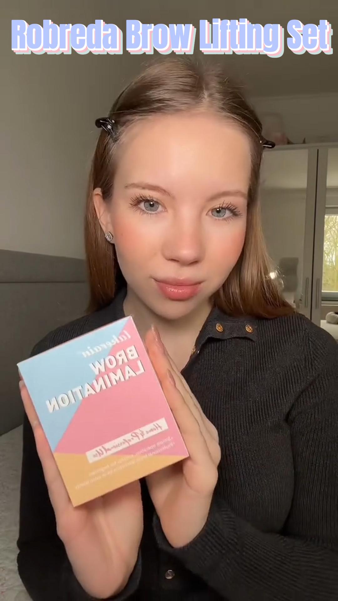 Wimpern & Brauen Lifting Set DIY – 5 Einzelpackungen, Hält 6-8 Wochen, Für Anfänger
