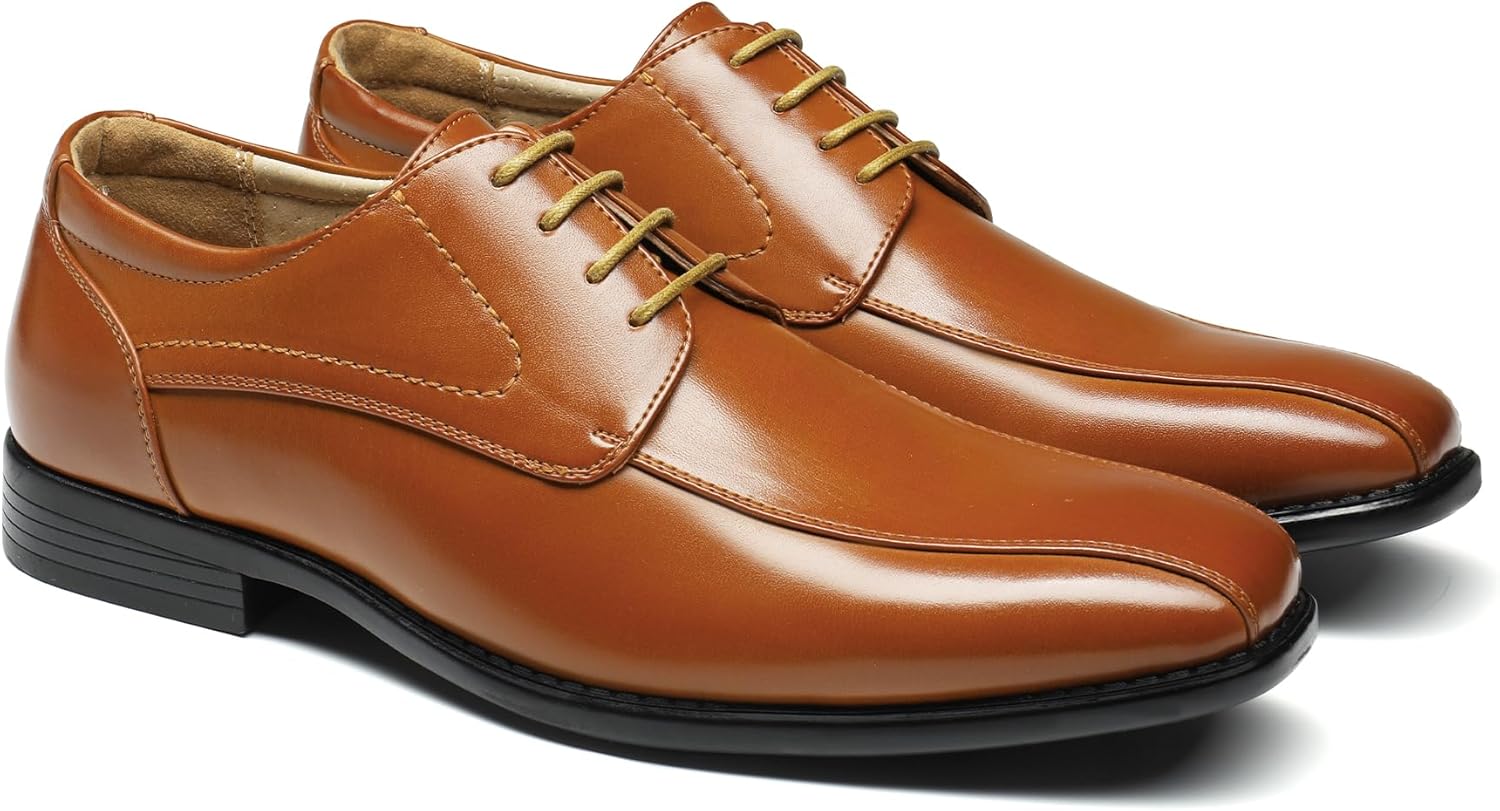 Bruno Marc Men's Dress Shoes Formal Classic Lace-up Oxfords - Image 5