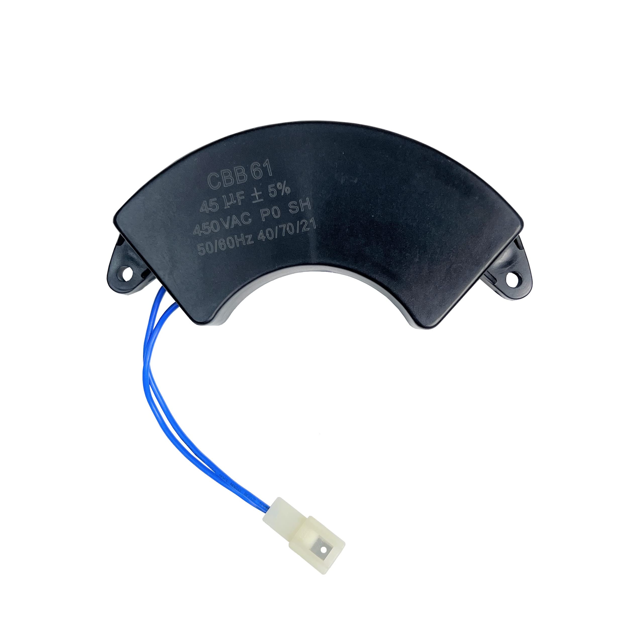 POWER PRODUCTS 45uF Generator Capacitor CBB61 45 μf 50 60Hz 450VAC PO SH UL Listed 40/70/21