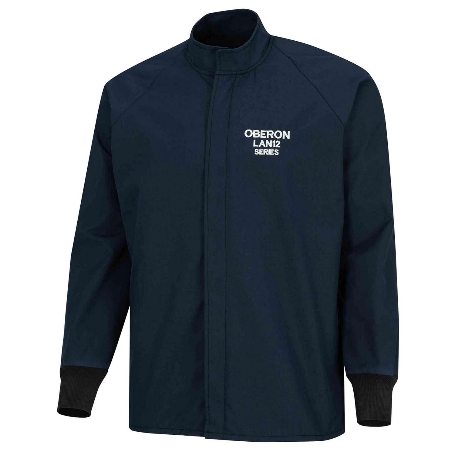 Oberon Arc Flash Flame Resistant Coat for Men- FR, 40 Ca, Category 4 - Navy Blue - Machine Washable