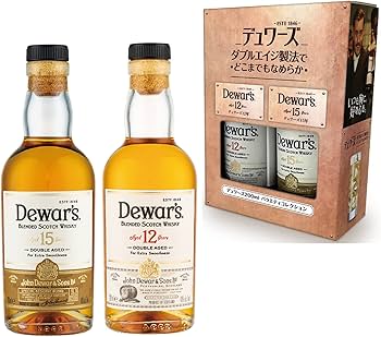 Amazon.co.jp: Dewar's デュワーズ12年・15年 2本セット [ ブレン