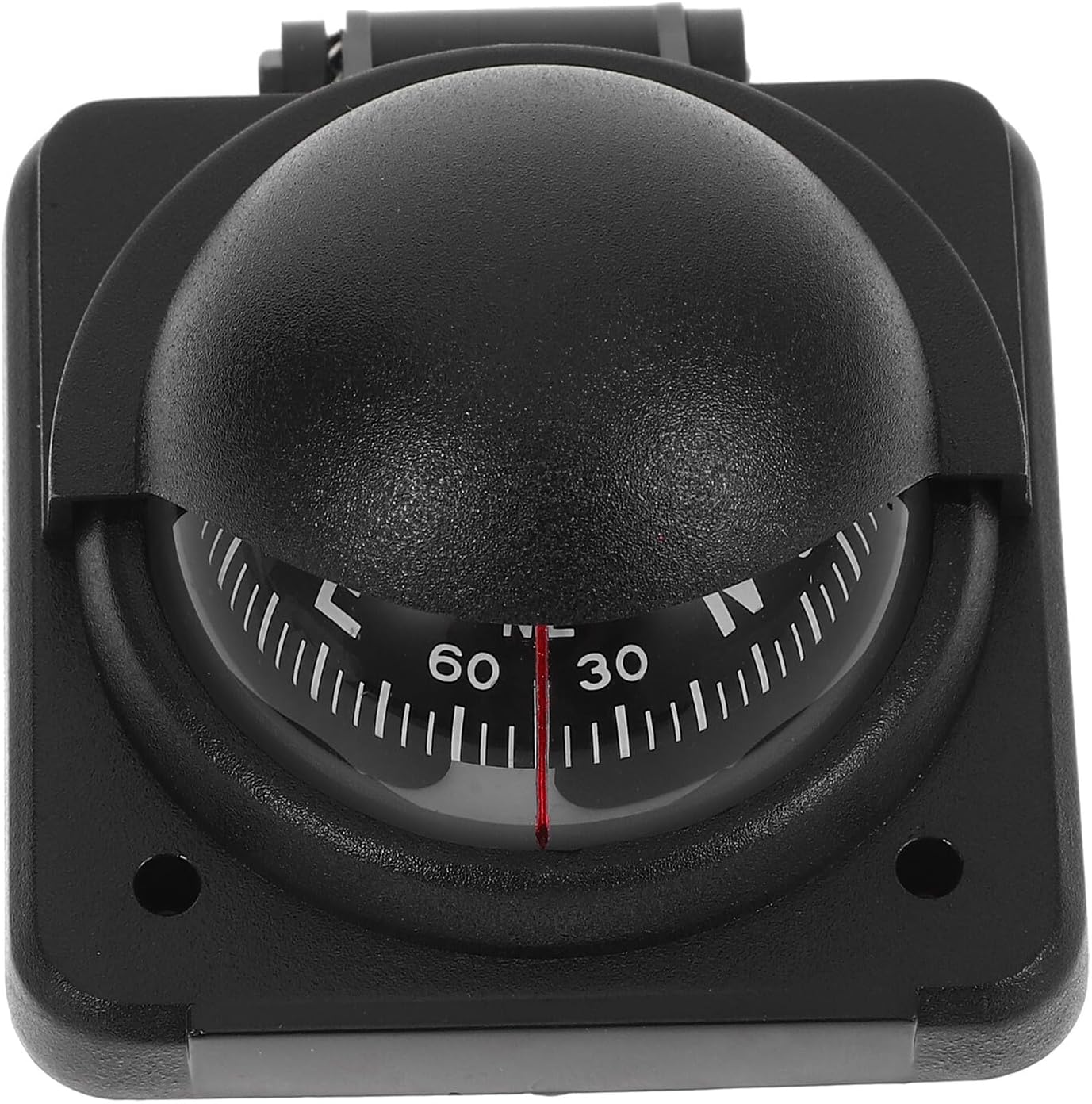 Totority Car Dash Compass with Adjustable Declination, Abs Car Dashboard Mount Compass Ball for Auto, Truck, and Marine Use