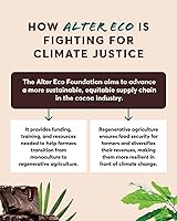 Vista 6 de Alter Eco Classic Blackout 85% cacao oscuro puro, comercio justo, orgánico, sin OGM, sin gluten (Classic Blackout)