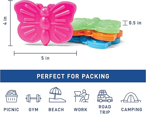 Miniatura 6 de Fit & Fresh Paquetes de hielo delgados en forma