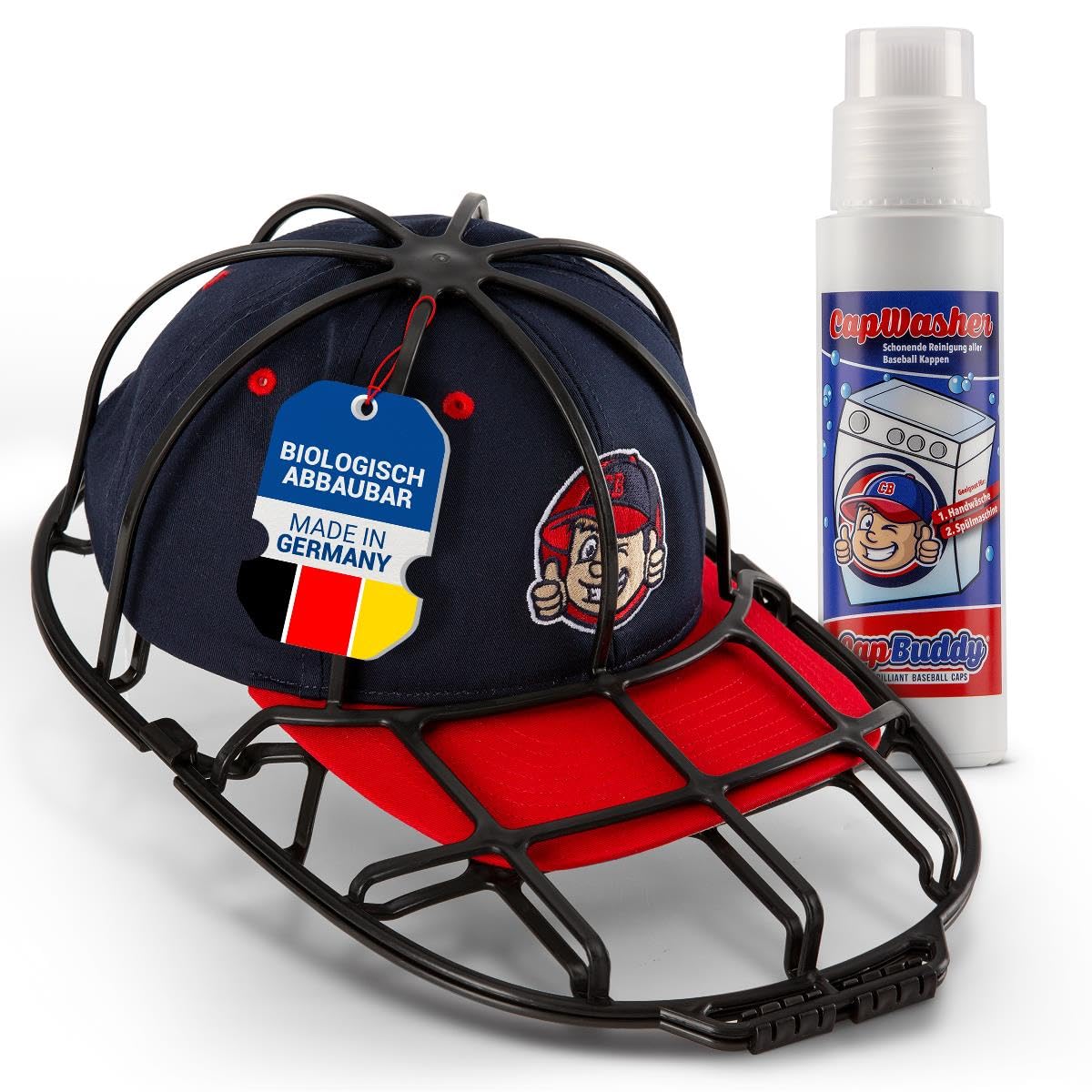 BallcapBuddy Cap Washer Il Pi Detergente Per Cappelli Originale Per La Lavatrice Dei Cappellini Da Baseball E Una Lavatrice Per Cappello Per Il Capp~p102463796 - Foto 3