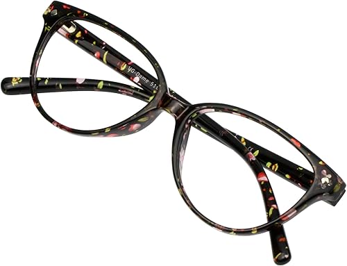 VisionGlobal Blue Light Blocking Glasses for WomenMen, Computer Reading, TV Glasses, Anti Glare