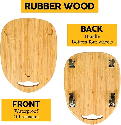 Miniatura 6 de Elegante bandeja deslizante para Thermomix TM5 TM6, base para Thermomix - Robusta, se desliza fácilmente desde debajo del gabinete, bandeja