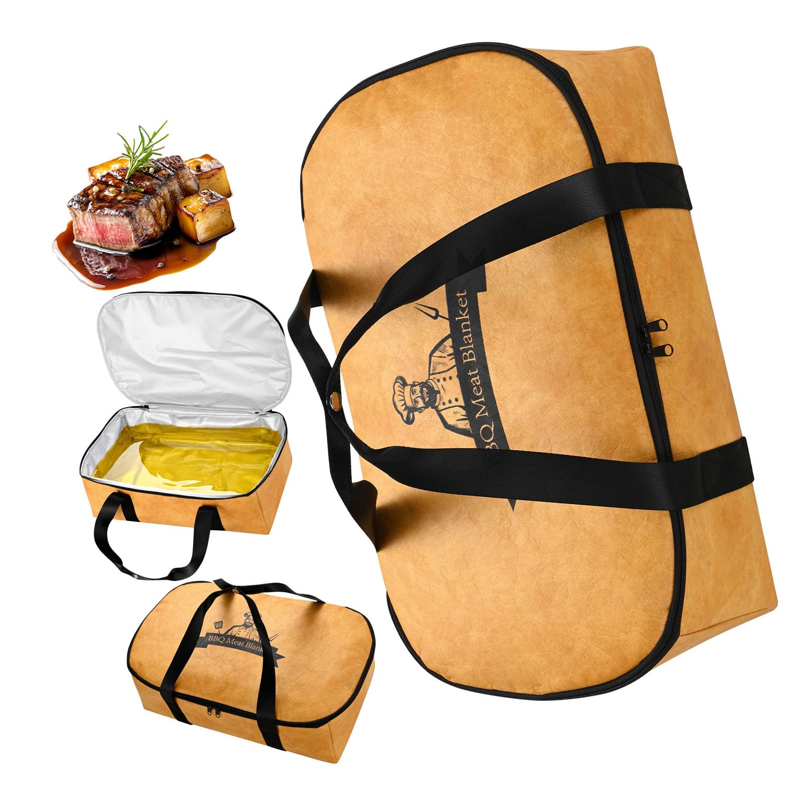 Ekoama Tear Resistant BBQ Meat Resting Blanket For Outdoor Cooking And Grilling Constructed From Sturdy Paper substance